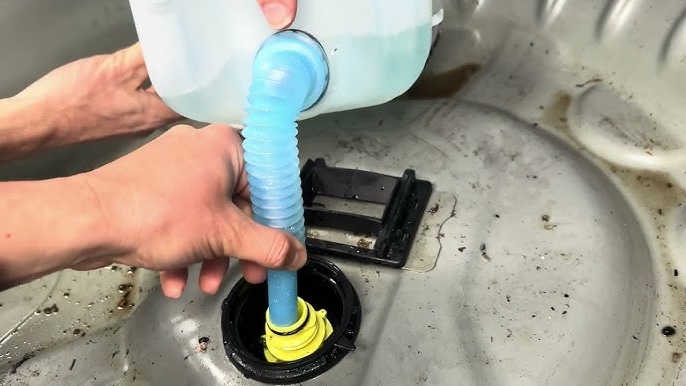 remplir additif FAP sur une 3008
