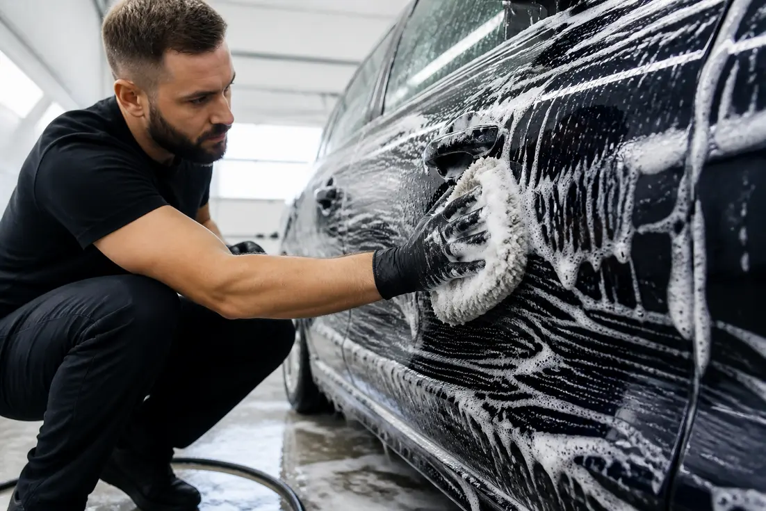 Shampoing voiture: pH neutre, hard ou wash & wax?