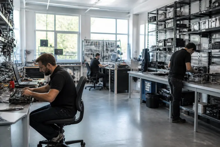 Atelier technique spécialisé dans la remise en état de boîtiers électroniques